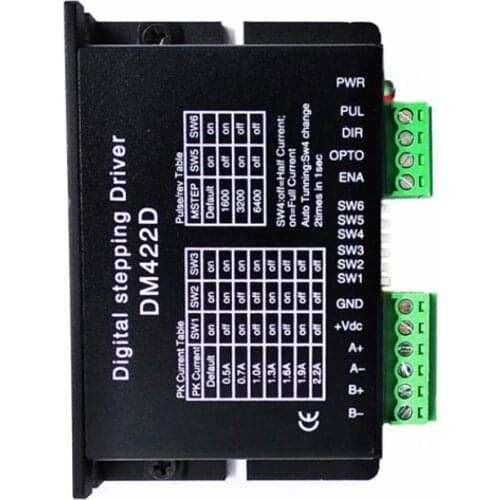 2Phase digital stepping motor driver suitable for current from 0.5A to 2.2A series stepper motor