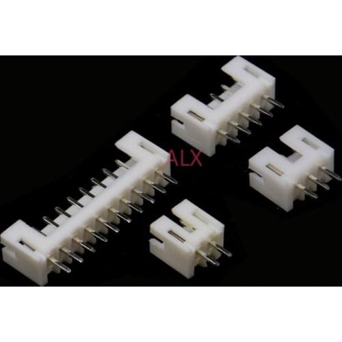 50pcs PH2.0 connector 2.0MM PITCH MALE pin header 2P/3P/4P/5P/6P/7P/8P/9P/10P/11P/12P Straight needle FOR PCB BOARD PH 2MM