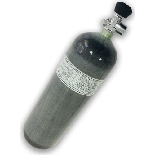 Acecare scuba pcp paintball tank/air tank cylinder 4500psi diving 300bar air bottle 6.8L for power regulator airforce condor
