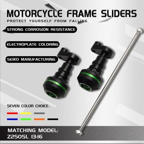 For Z250SL 2013 14 15 16 Motorcycle Accessories Falling Protection Frame Slider Fairing Guard Anti Crash Pad Protector