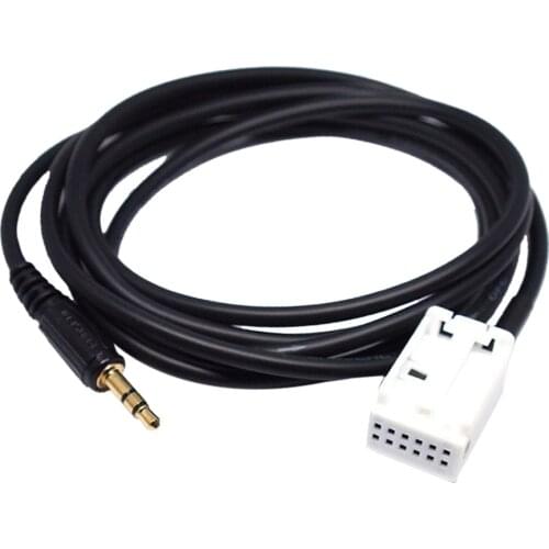 3.5mm Audio Cables AUX Adapter For Volkswagen RCD510/RCD310/RCD300 RNS315/510