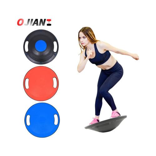Balance Board Rehabilitation Training Yoga Fitness Equipment Adult Balance Exercise Semicircle Balance Disk Trainer