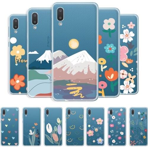For Samsung A02 Case Clear Phone Case For Samsung A02s Transparent Fashion Fundas on Samsung Galaxy A02 A02s Soft TPU Cover Capa
