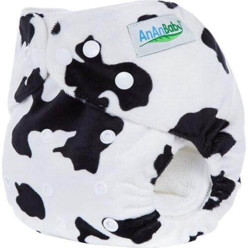 Baby Nappies Dot Pattern Cloth Diaper Breathable Comfortable Reusable Baby Diaper Washable Diapers Couche Lavable HA008