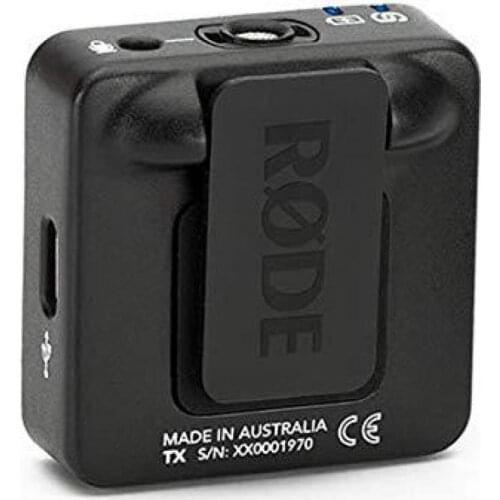 Rode Wireless GO Compact Digital Wireless Microphone System 2.4GHz with Built-in condenser microphone for Recording Vlog camera