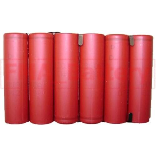 Li-ion battery 10.8V 11.1V 5200Ah 3S2P by 18650 2.6Ah DIY Notebook Laptop cell Portable power