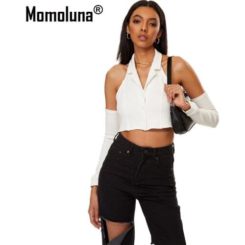 Momoluna Women's Cropped T-shirts