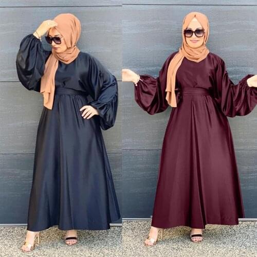 Muslim Kaftan Dress Women Abaya Dubai Caftan Marocain Turkey Lslamic Clothing Robe Longue Femme Musulmane Vestidos Largos