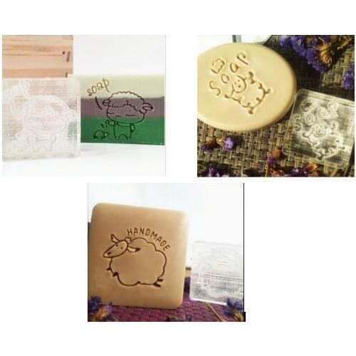 Sheep handmade soap standard Mini soap diy stamp seal chapter