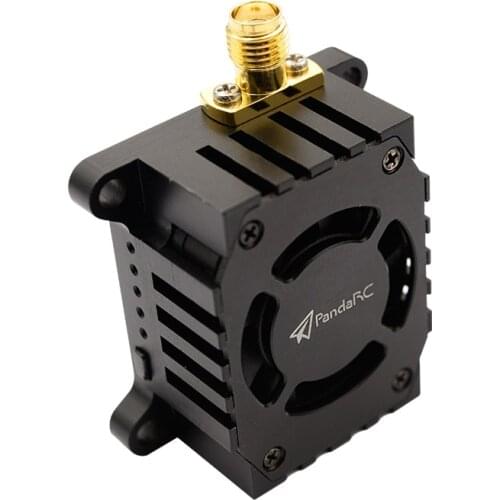 PandaRC VT5804 V3 5.8G 1W Power Switchable Long Range Video Transmitter VTX 7-28V Built-in Cooling Fan for RC FPV Drone
