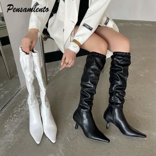 Женские высокие ботинки Pensamiento China At AliExpress