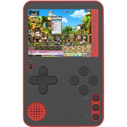 Coolbaby 60 Portable Retro Handheld Game Console Built in 500 Game Card Game Console Support 5 Languages For Children Game