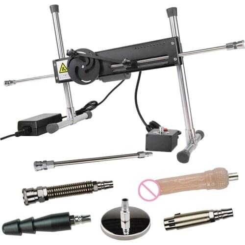 Premium Automatic Sex Machine Vac-u-Lock Turbo Gear Power 120W 11kg Solid Steel Frame Love Machines for Women Remote Double Rod