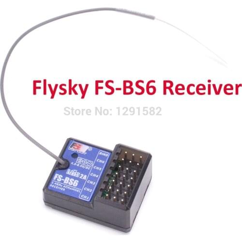 2.4G FS-BS6 6CH Receiver Built-in Gyro Fail-Safe for Flysky FS GT5 FS-GT5 Transmitter transmitter RC Car parts