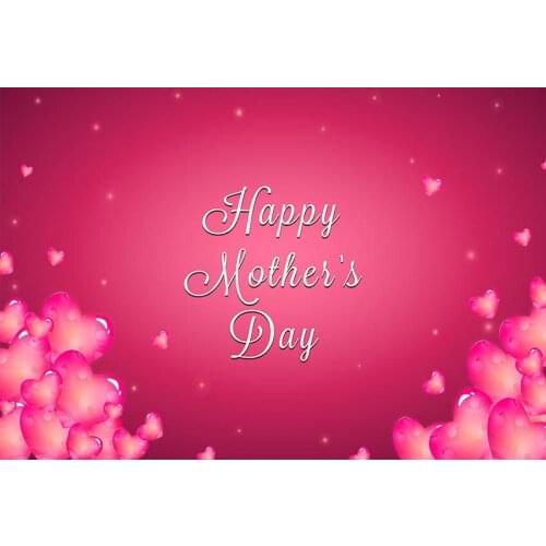Rose pink background Mothers day photo-shot vinyl Mum photography backdrop for photo studio props background fotografia lv-148