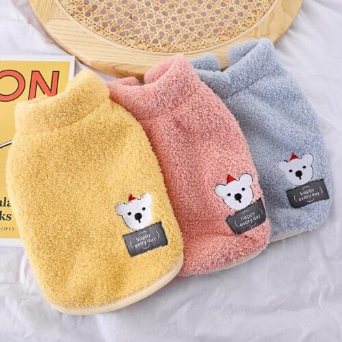 Warm Winter Dog Coat Jacket Puppy Pet Clothing For Dog Vest Fleece Pet Dog Clothes For Small Medium Dogs Costume Pets Outfits