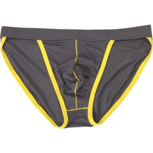 Mens Sexy Underwear Bikini Gay Men Underwear Men Modal Homme Jockstrap Mens Briefs Male Sexy U Convex Panties Hit Colors