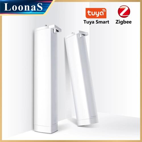 Loonas Tuya Zigbee Smart Electric Curtain Motor system Compatable Alexa and Google Assistant
