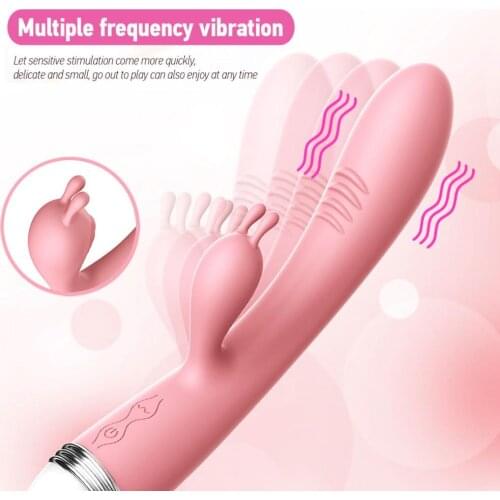 G-Spot Rabbit Strong Dildo Vibrator Vibrator Clitoris Stimulator Vaginal Pussy Massager Sex Toys for Women Masturbation ZD0274