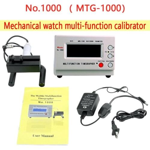 Weishi No.1000 Timegrapher Watch Tester Mechanical Watch Timing Machine Calibration Repair Tools US/EU Plug 110-220V