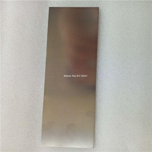 1PC nitinol sheet for medical use around 0.08mm thick,rectangles 104mm*390mm,free shipping