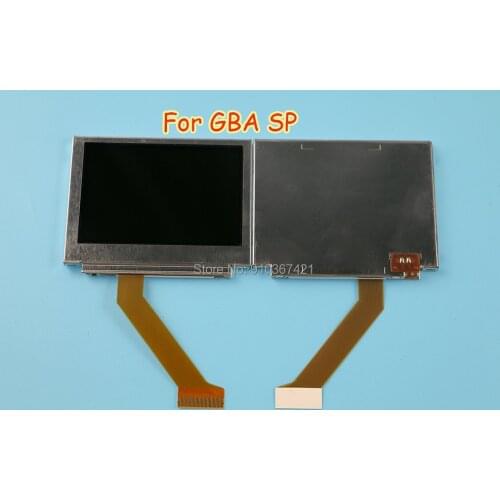 1pc Original new LCD Screen For Game Boy Advance SP for GBA SP LCD Screen Backlit Brighter Highlight AGS-101 Replacement