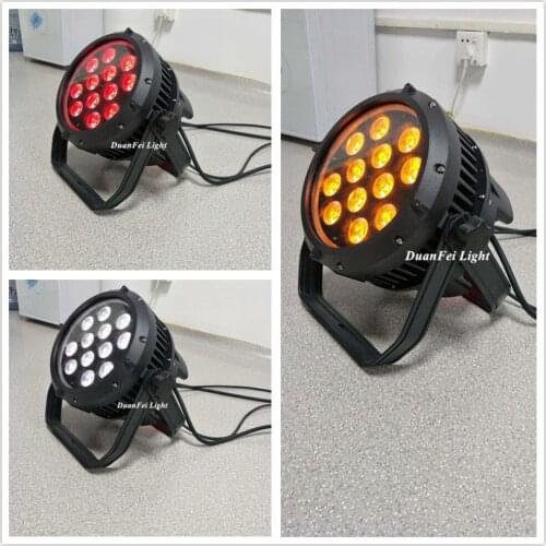 16unites outdoor par led 12x15w 5in1 rgbwa par led dmx led rgbwa par can led wash ip65