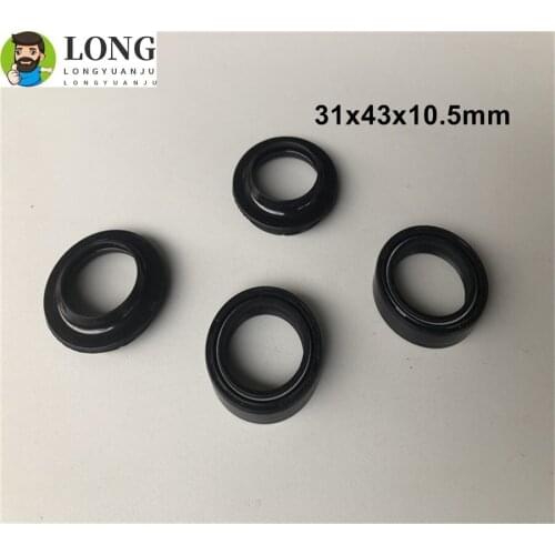 31x 43x 10.5mm 31*43*10.5mm Motorcycle Front Fork Damper Shock Absorber Oil and Dust Seal For Honda Suzuki