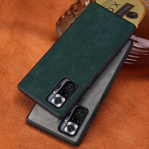 LANGSIDI Brand Leather case For Xiaomi Redmi note 10 pro 9s 9 pro 8T 7 Mi 11 ultra 10T LITE 10 Pro Genuine leather back covers