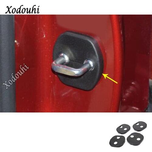 For Hyundai Elantra Avante 2016 2017 2018 2019 2020 Car Sticker Body Latch Anti Rust Water Proof Door Lock Keys Protect Buckle