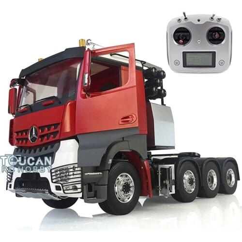 RC LESU 1/14 Metal Chassis Rack Bz Hercul Model Cabin Tractor Truck Radio THZH0860-SMT3