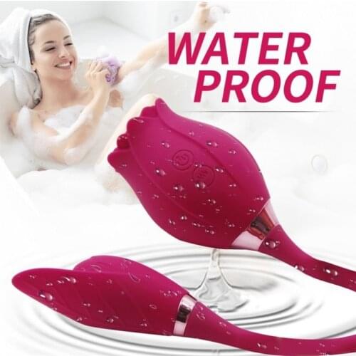 Sex Toys Vibrator and Sucking for Women Vagina Vibrating Egg Waterproof Toys Rose Flower Massage Pocket Pussy Toy Box Hidden