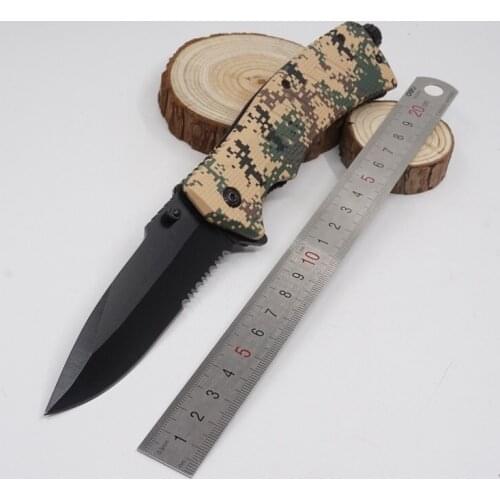 Folding Survival Knife Tactical Knife Combat Hunting Pocket Knife Utility Camping Outdoor Knives self-defense tool Multi Tools