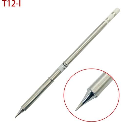 T12-I T12-D24 D52 Shape D series Welding iron tips for FX9501/951/907 T12 Handle OLED&STC-LED T12 Soldering station 7s melt tin