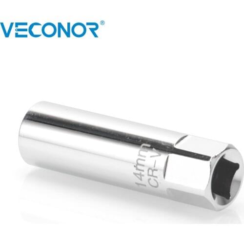 Veconor 14mm 3/8 In.Dr Thin Wall Spark Plug Socket For BMW Vehicles 4083 12 Point Drive