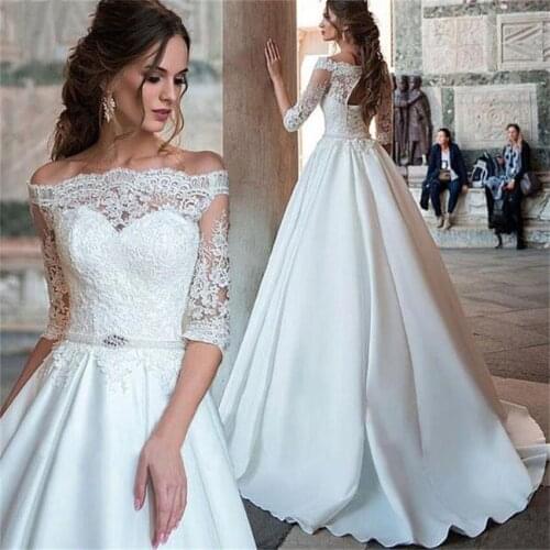 YESRFS Sleeveless Wedding Dresses