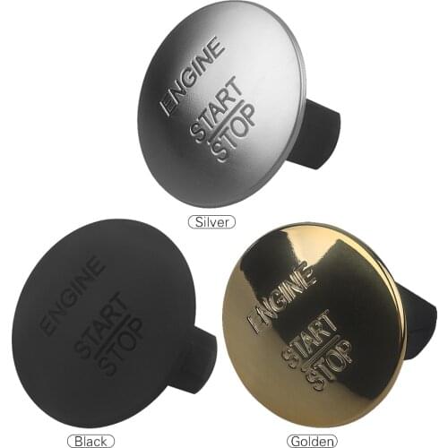 Engine Ignition Start Stop Switch Replacement for Mercedes-Benz W204 W205 W221 Car Accessories One-click Start Decor Sticker