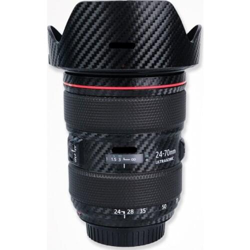 Anti-scratch Protective Skin For Canon EF 24-70mm f/2.8L II USM Lens Decal Protector Coat Wrap 3M Material Cover Sticker Film