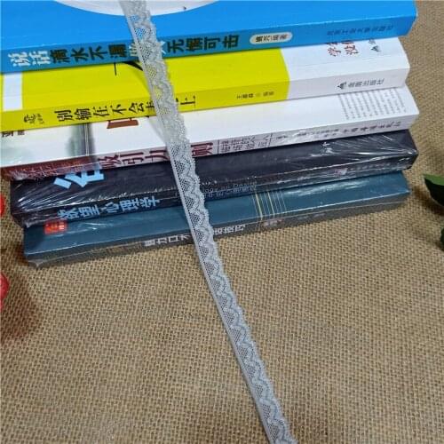 2.5cm S1151-2 High Quality gray Elastic Colorful Lace Ribbon Trims Lace Trim For DIY crafts material gift packing lace