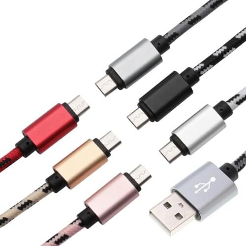 200CM USB Cable Fast Charging Micro USB Cable Data Charger Cable Mobile Phone Cable for Samsung Huawei honor 5C 5X Android Phone
