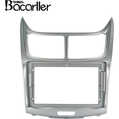 9 Inch Car Fascia For CHEVROLET Sail 2004-2014 Double Din Car Dvd Frame Install Panel Dash Mount Installation Dashboard