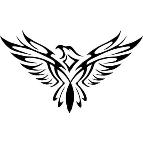 Bumper Sticker Eagle Tattoo Bird Fun Car Sticker Vinyl Packaging Auto Parts Product Decal