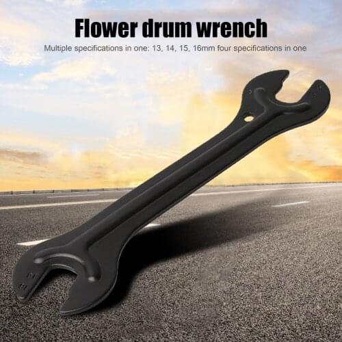 Mountain Bike Mountain Bike Repair 13/14/15/16mm Wrench Hub Wrench Steel Bicycle Foot Wrench Wrench Bicycle Repair Tool