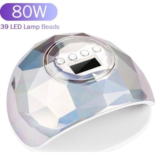 UV Led Nail Lamp 80W Nail Dryer 39 LED UV Lamp For Nails Drying Equipment For Manicure Curing Poly Nail Gel Polish