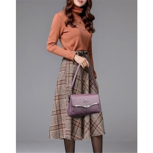 Small Flap Crossbody Bags for Women Messenger Bags Summer Fashion Women Bag Leather Handbags Shoulder Bag