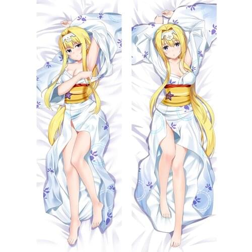 MGF 2020 designs Sword Art Online Alicization Alice Asuna Alice anime Characters Decorative Dakimakura Hugging Pillow Case
