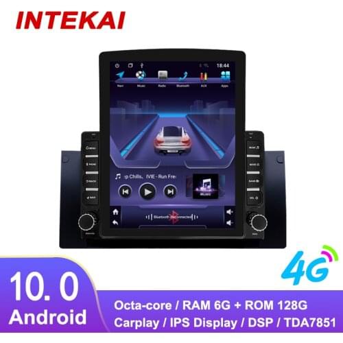 9.7" Vertical Style Tesla Screen Android 10.0 Car Radio GPS Navigation Multimedia Player for BMW 5 Series E39 X5 E53 1995-2003