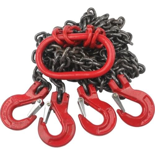 Lifting chain sling legs double hook combination spreader mold parts chain hoists 2T 1meter