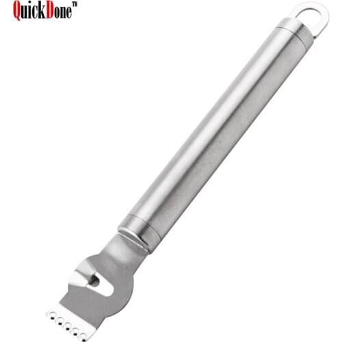 QuickDone Stainless Steel Lemon Peeler Orange Zester Oranges Grater Hand Grip Lemons Reamer Kitchen Gadget AKC5187