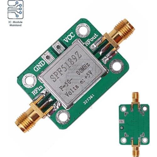LNA 50-4000MHz RF Amplifier Signal Receiver Module Low Noise Shield Board for Arduino SPF5189 NF = 0.6dB inm